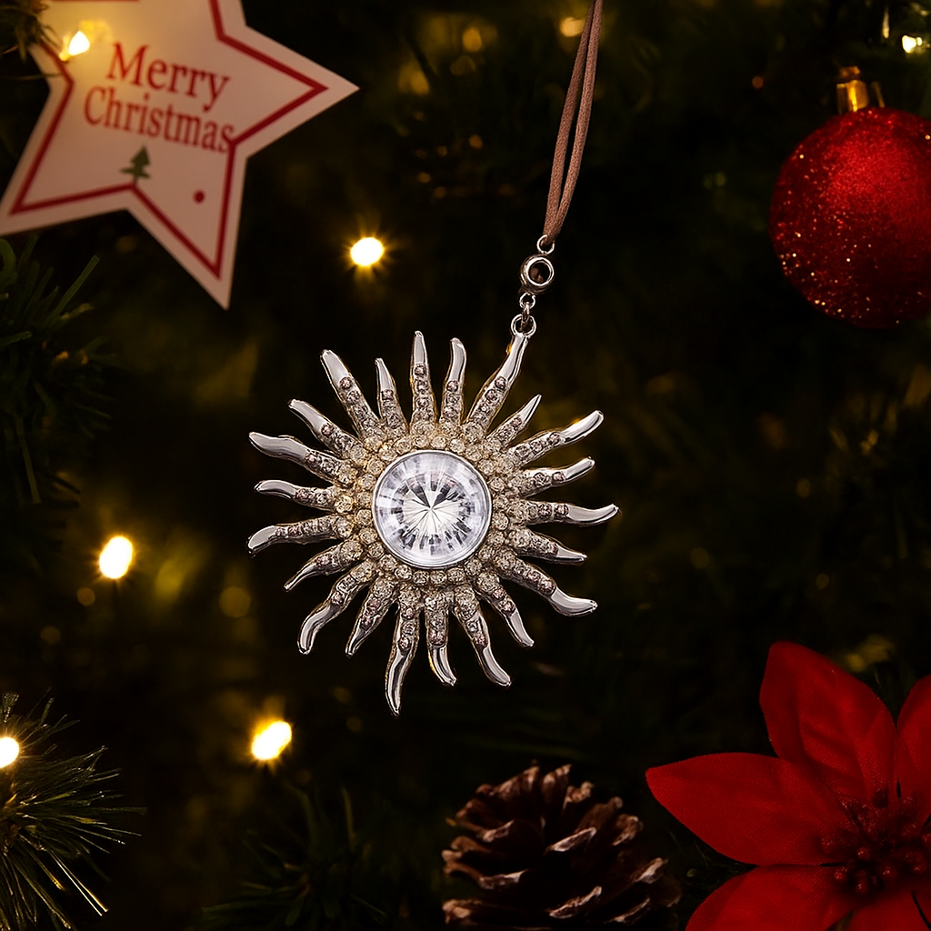 Custom Photo Projection Ornament Christmas Ornament with Picture Inside Xmas Tree Christmas Gifts