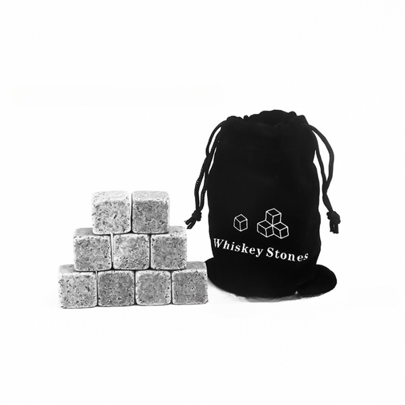 Custom Photo-Engraved Whisky Decanter Ice Wine Stone Set Personalized Laser Engraved Bourbon Bottle & Glasses Father's Gift for Dad