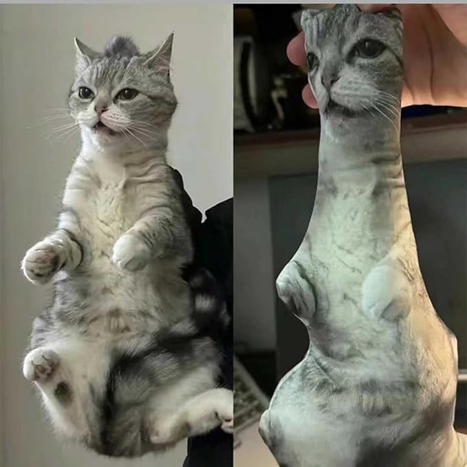 Custom 3D Custom Ugly-Cute Pet Pillow Personalized Photo Printing Pillow Funny Gift for Pets