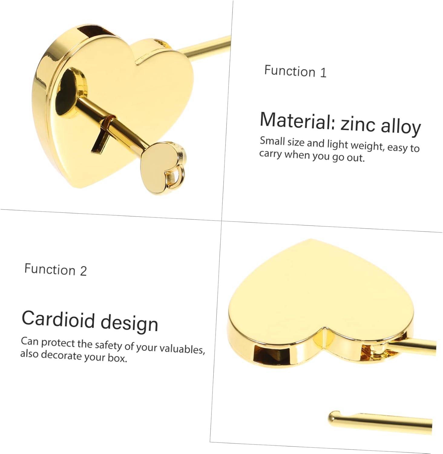 Custom Love Lock Personalized Padlock with Key Luggage Elegant Couples Wishing Lock for Valentines Day Gift