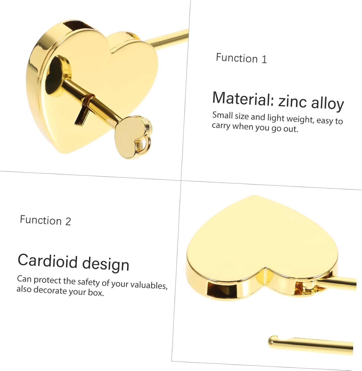 Custom Love Lock Personalized Padlock with Key Luggage Elegant Couples Wishing Lock for Valentines Day Gift