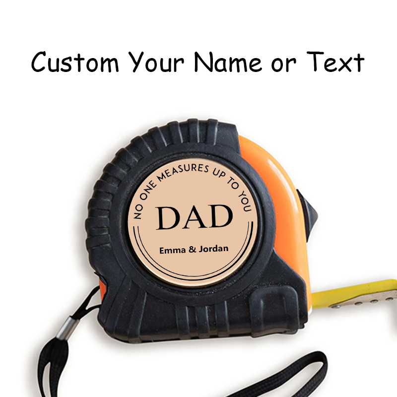 Personalized Tape Measure Gift for Dad Custom Kids Name Tape Measure Birthday Gift for Dad