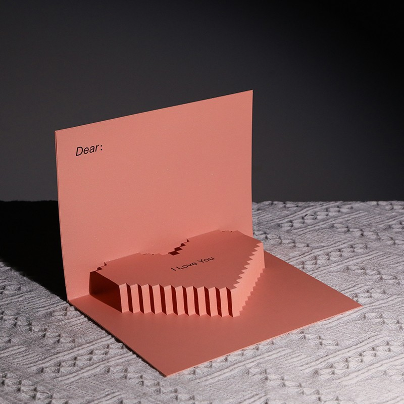 3D Love Greeting Card