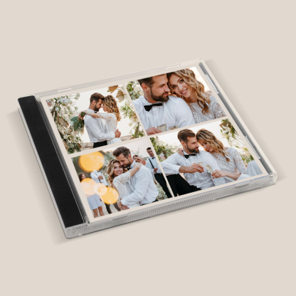 Personalized Photo CD Mixtape 12 Songs Playlist with Custom Songs Jewel Case CD Artwork Gifts