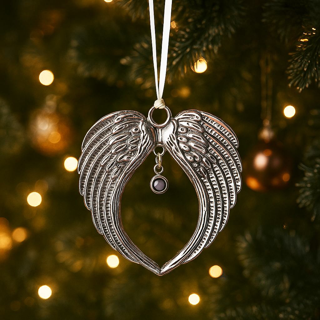 Custom Photo Projection Ornament Christmas Ornament with Picture Inside Xmas Tree Christmas Gifts