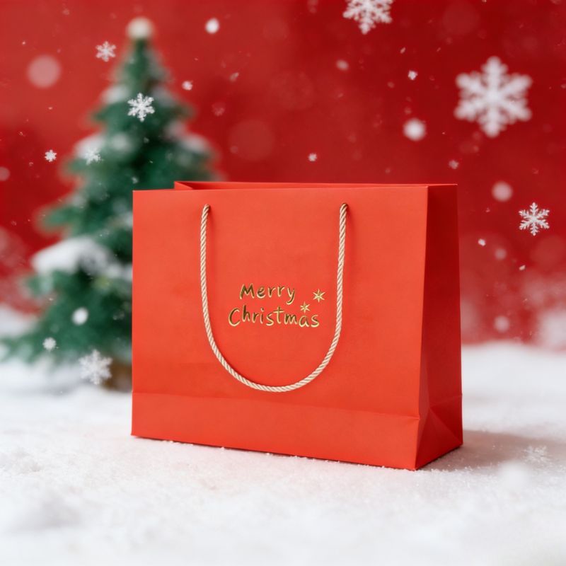 Red Gift Bag for Frame