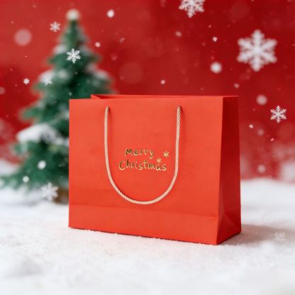 Red Gift Bag for Frame