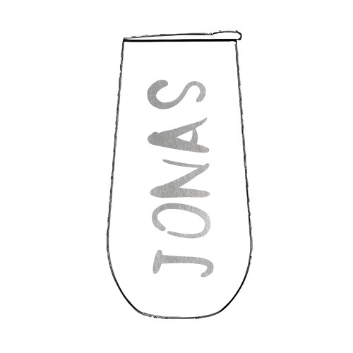 Personalized Name Bridesmaids Champagne Flute Tumbler Bachelorette Sta