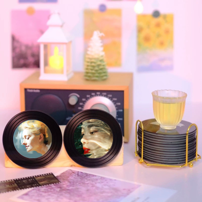 Personalized Music Fridge Stickers Photo Album NFC Music Photo Song Refrigerator Magnets