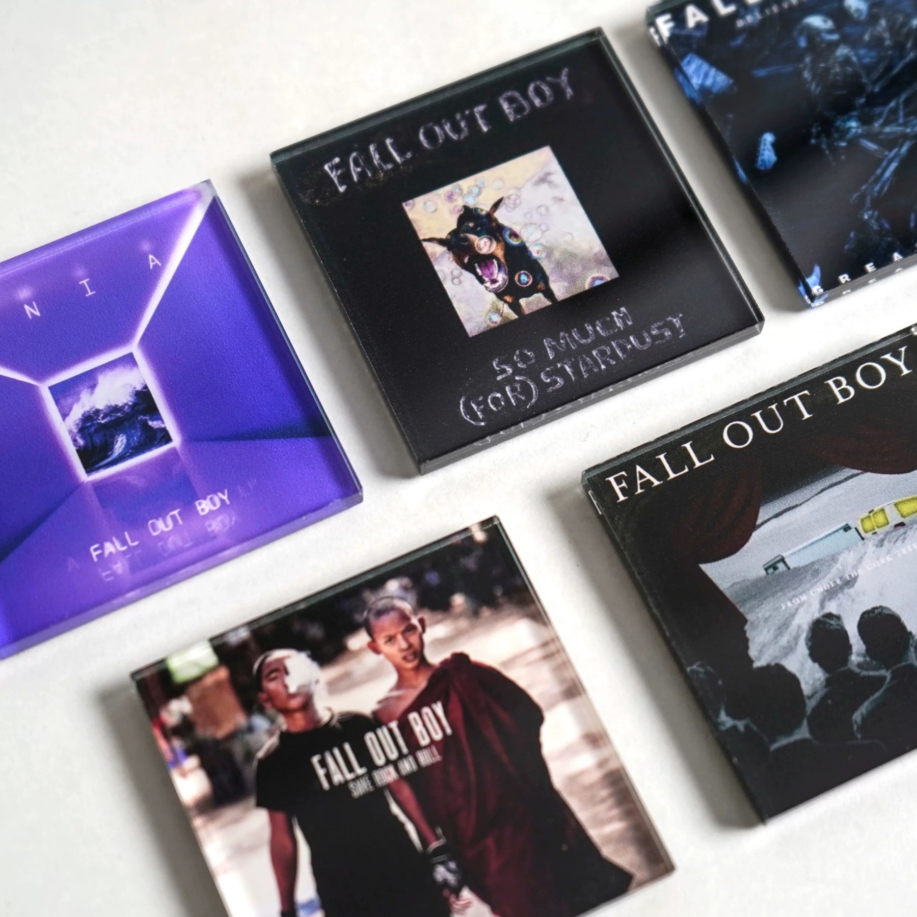 Personalized NFC Music Photo or Album Fridge Stickers Song Refrigerator Magnets