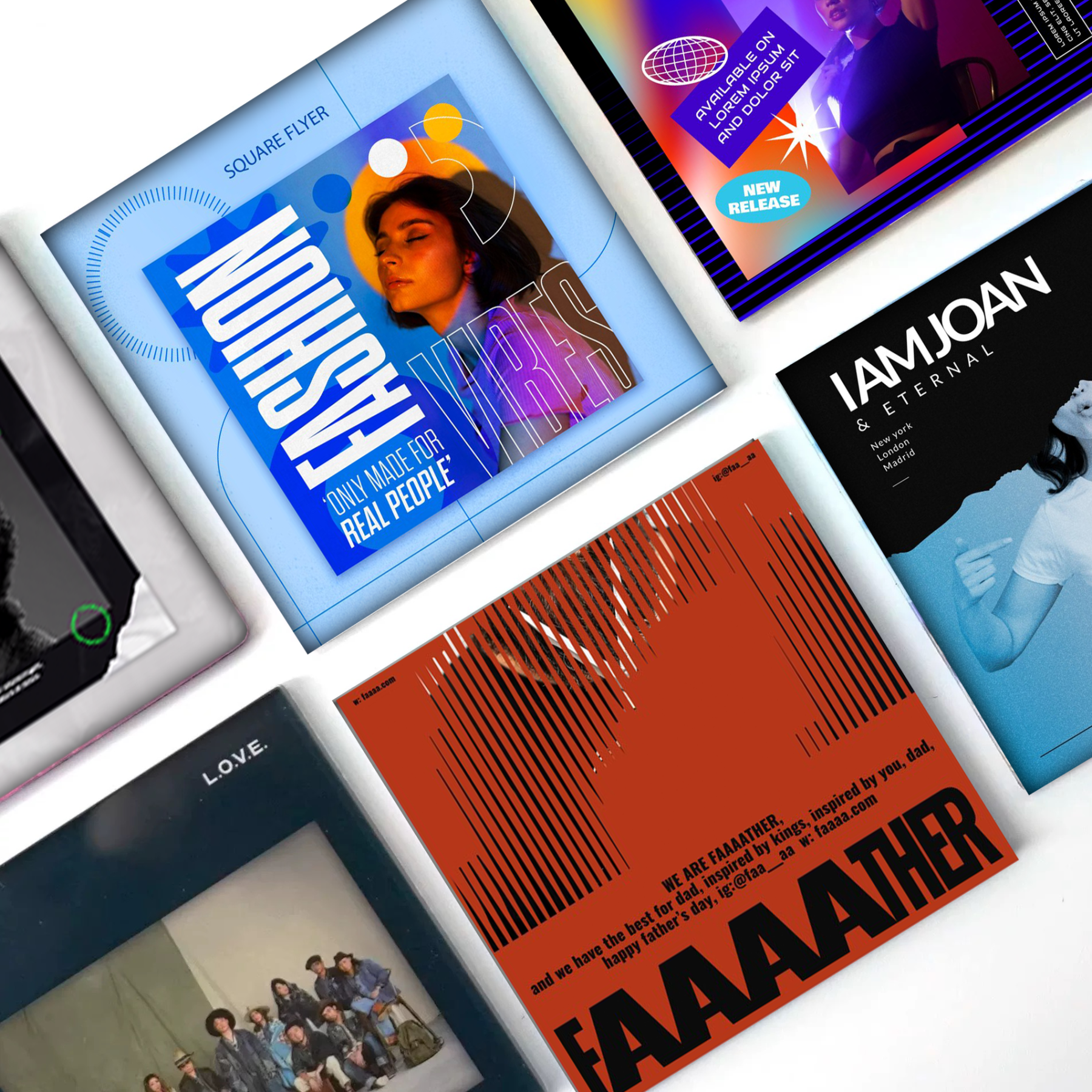 Personalized NFC Music Photo or Album Fridge Stickers Song Refrigerator Magnets