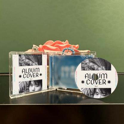 Personalized Photo Album CD NFC Keychain Playing Music