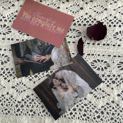 Customizable Photo & Text Changing Rainbow Card Personalized Anniversary Greeting Card