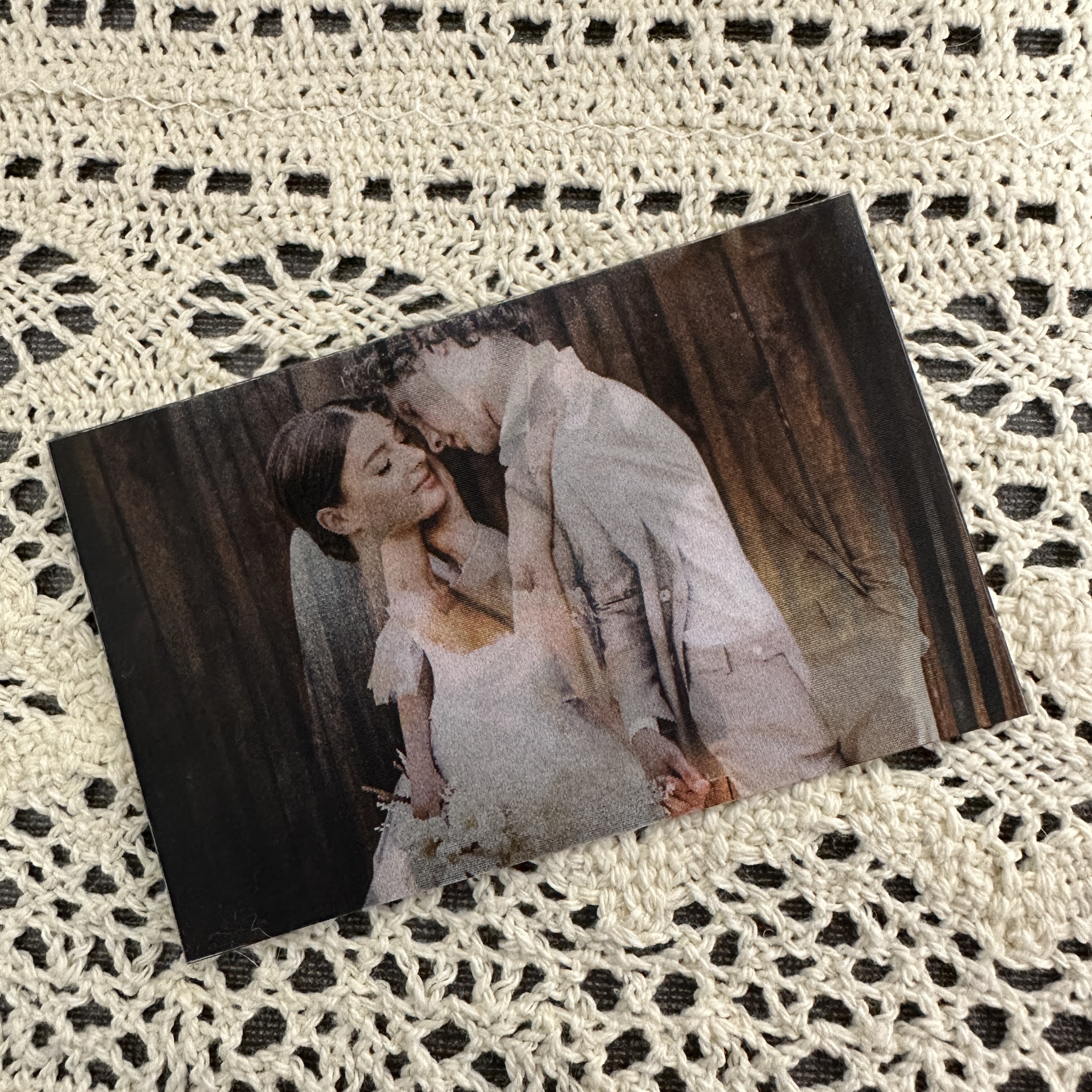 Customizable Photo & Text Changing Rainbow Card Personalized Anniversa