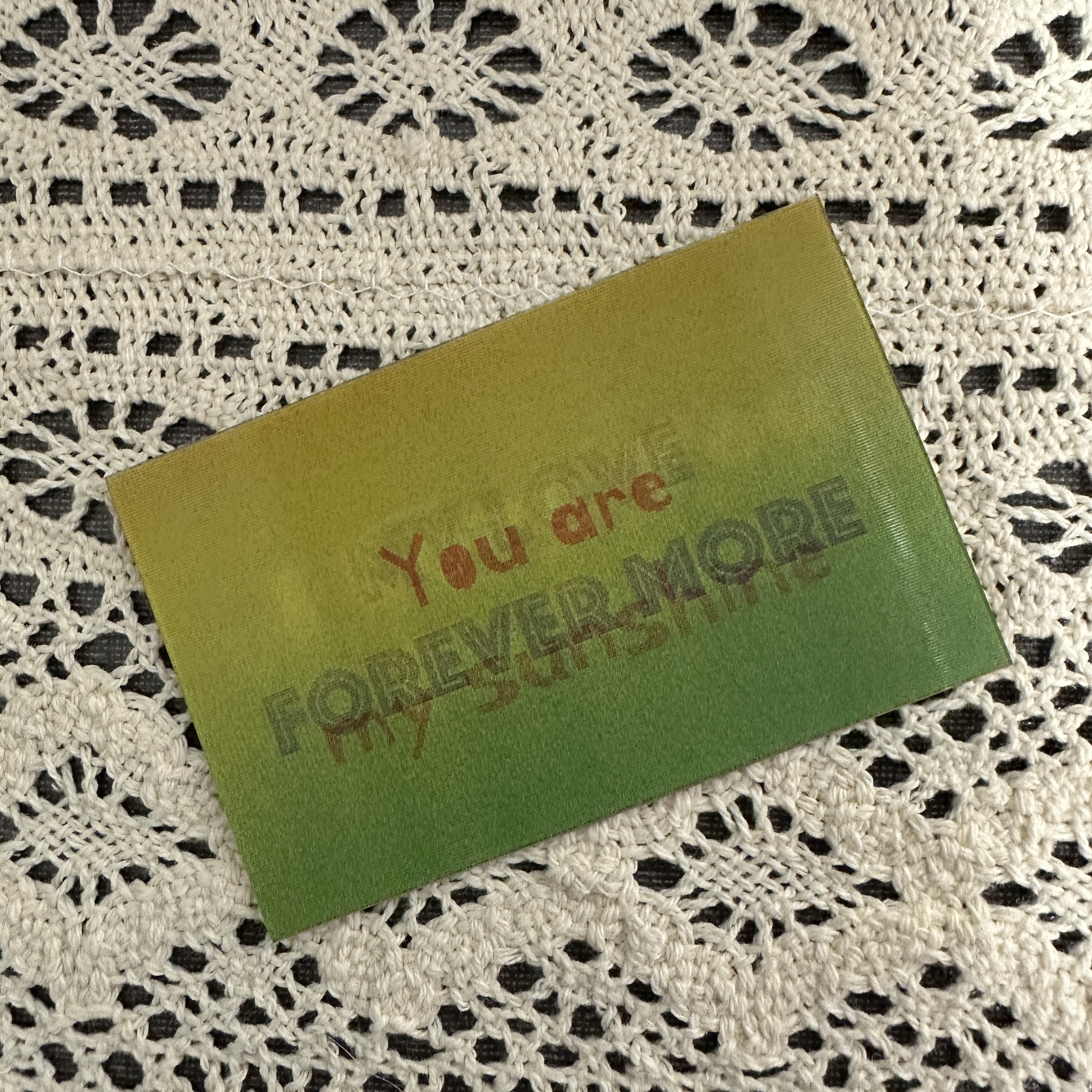 Customizable Photo & Text Changing Rainbow Card Personalized Anniversa