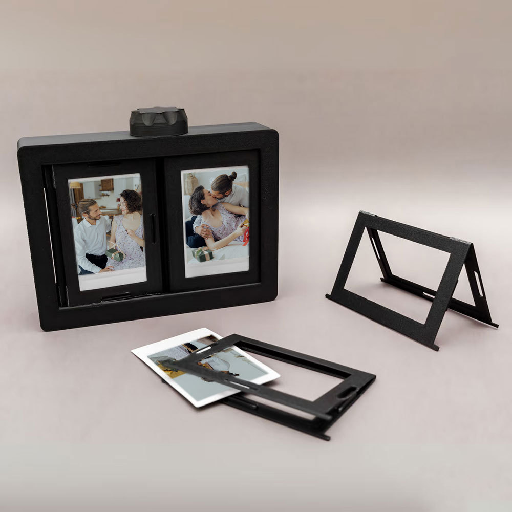 Personalized 24 Photos Flipbook Frame Animation Machine Mechanical Hand Motion Picture Frame Anniversary Gifts