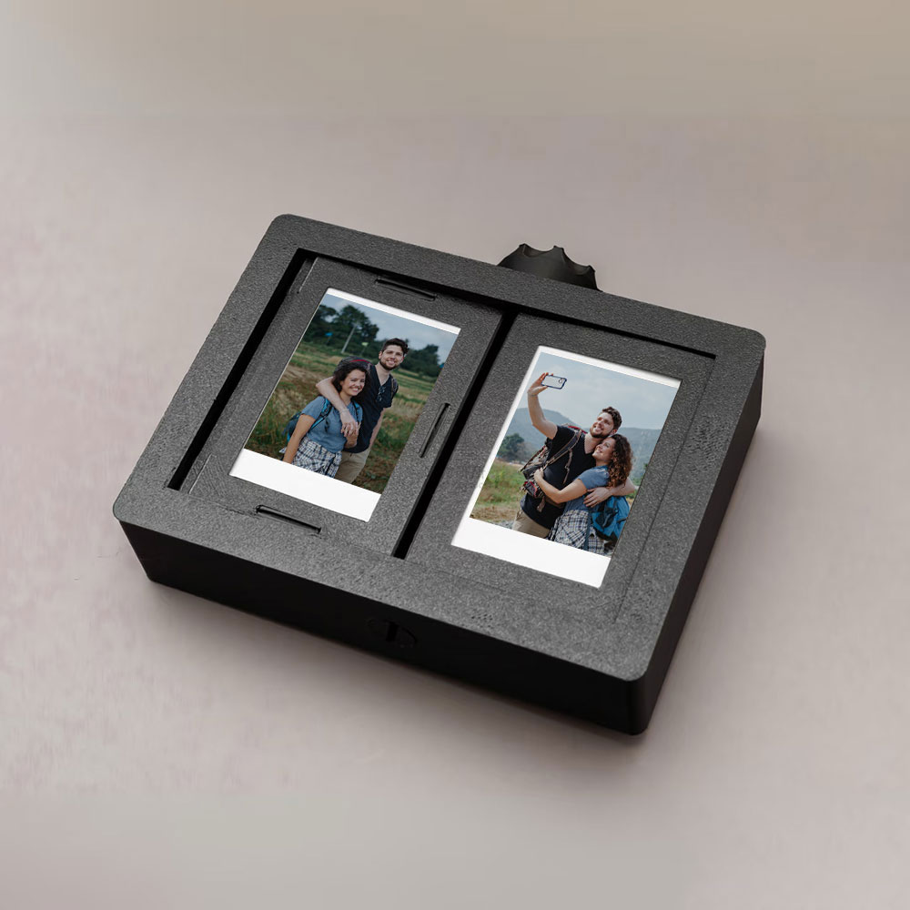 Personalized 24 Photos Flipbook Frame Animation Machine Mechanical Hand Motion Picture Frame Anniversary Gifts