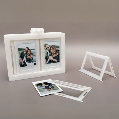 Personalized 24 Photos Flipbook Frame Animation Machine Mechanical Hand Motion Picture Frame Anniversary Gifts