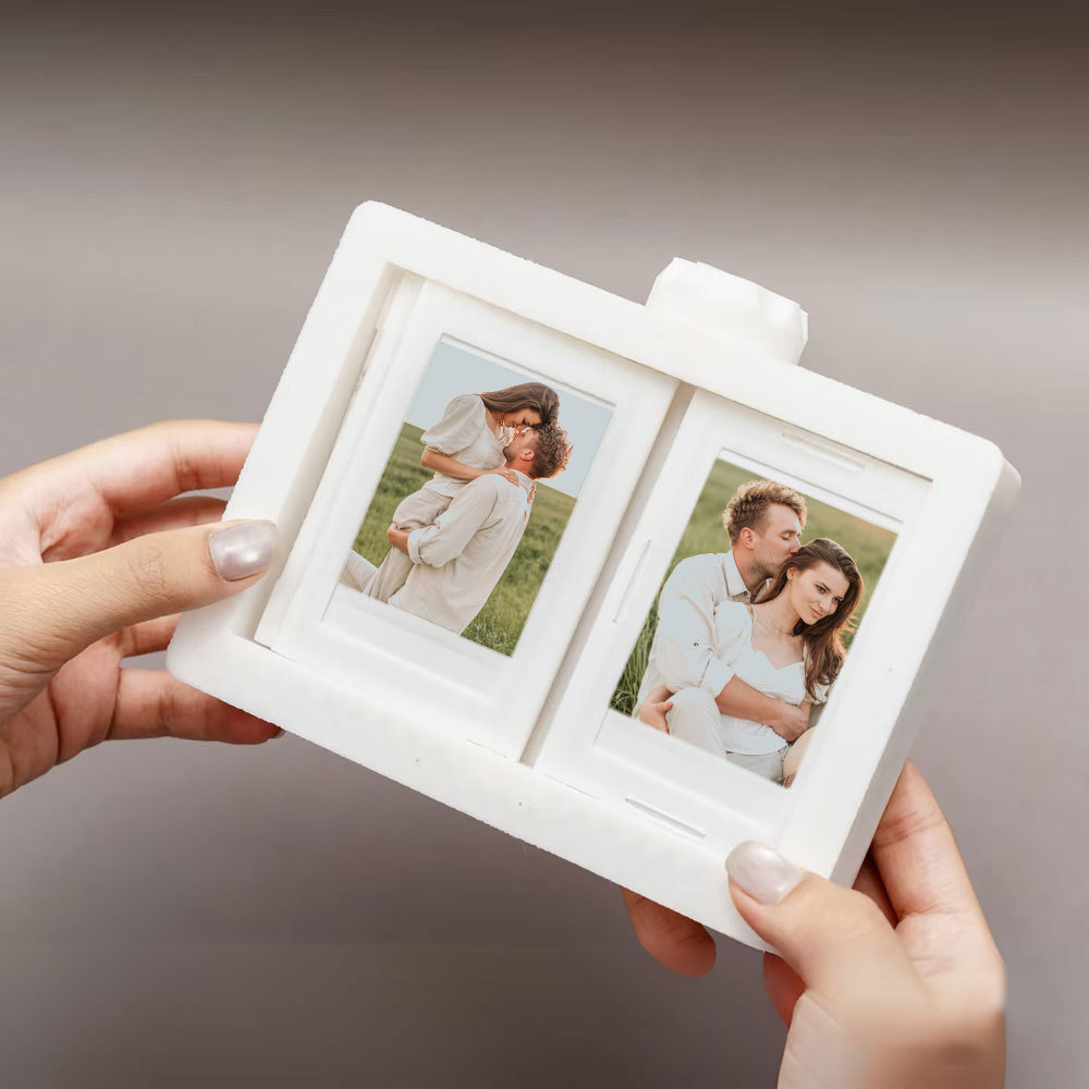 Personalized 24 Photos Flipbook Frame Animation Machine Mechanical Hand Motion Picture Frame Anniversary Gifts