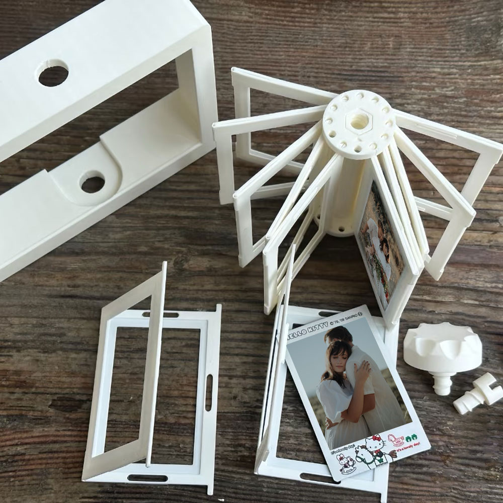 Personalized 24 Photos Flipbook Frame Animation Machine Mechanical Hand Motion Picture Frame Anniversary Gifts