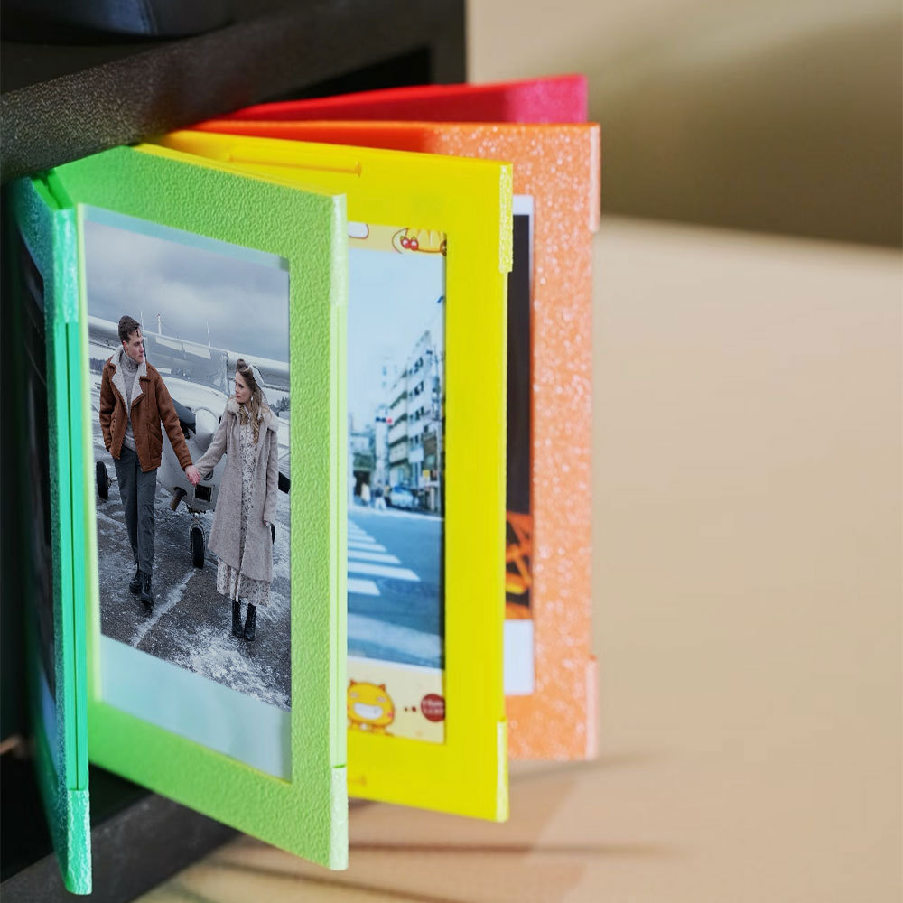 Personalized 24 Photos Flipbook Frame Animation Machine Mechanical Hand Motion Picture Frame Anniversary Gifts