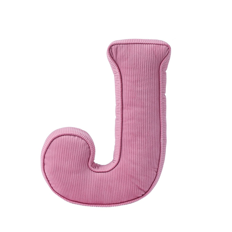 Personalized Alphabet Letter Pillow Embroidered Initial Cushion Nursery Decor Soft Sherpa Dorm Bed Pillow Baby Shower Gift