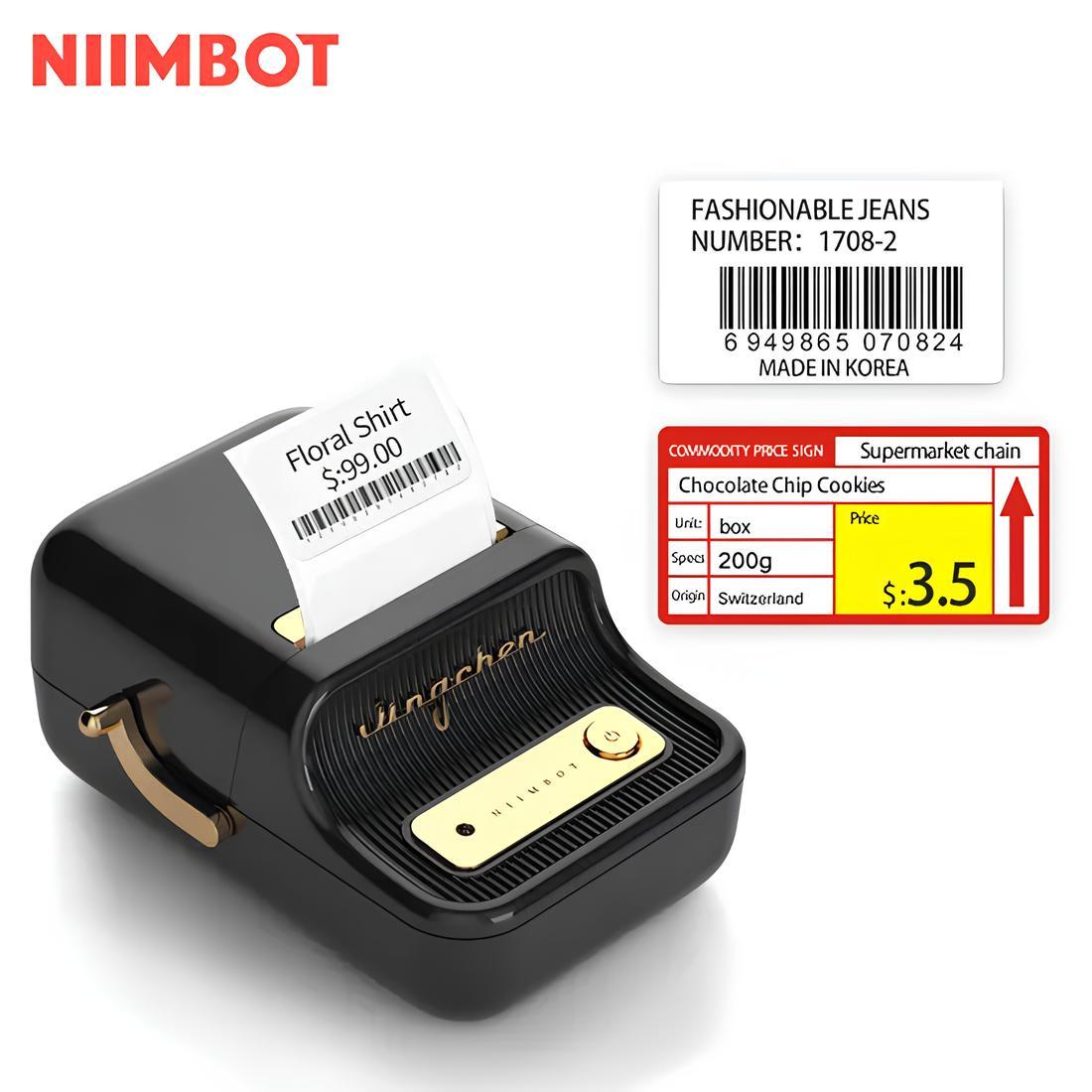 Smart Bluetooth Sticker Printer Portable Label Printer for Labels and More