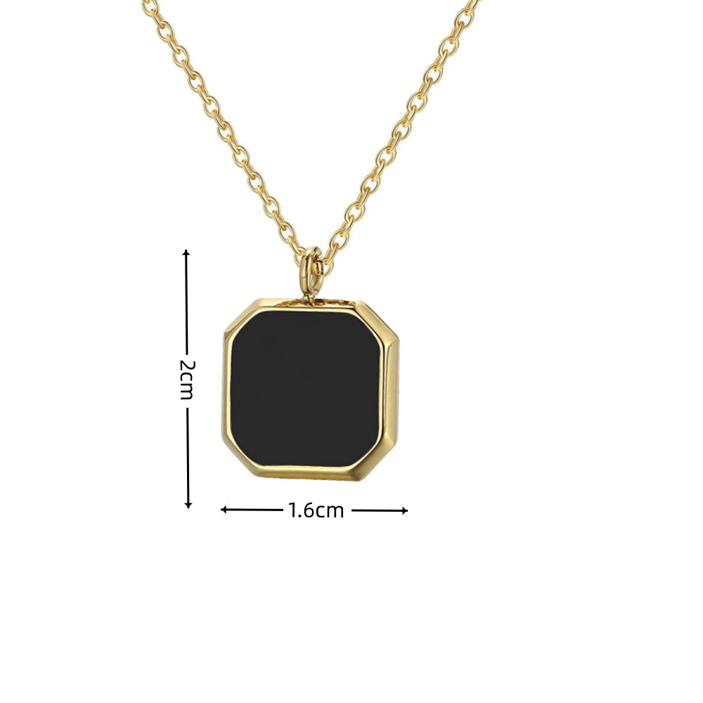 Personalized Heat-Activated Magic Necklace Custom Thermochromic Photo Pendant Hidden Picture Memorial Gift Valentine's Gift