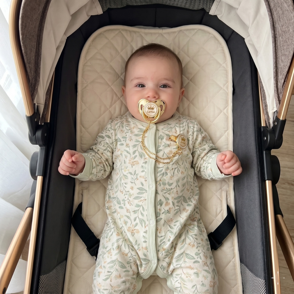 Personalized Name Pacifier Custom Engraved Baby Soother Exquisite Handmade Pacifier Gift for Your Little One