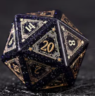 Custom Anniversary D20 Dice Personalized D&D Gift Marriage Dice Annive