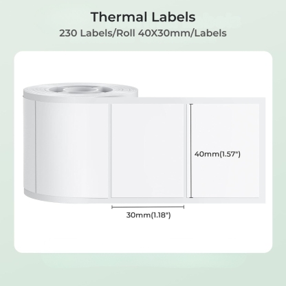 Smart Bluetooth Sticker Printer Portable Label Printer for Labels and More