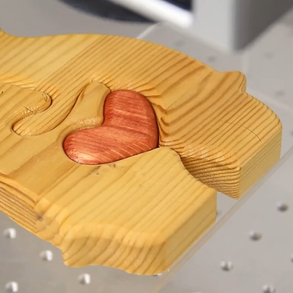 Personalized Wooden Bear Family Name Puzzle Engraved Wooden Custome Animal Family Gift for Parents & Kids