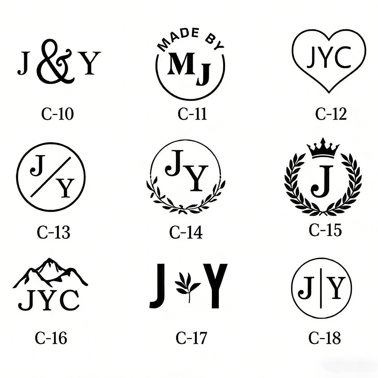 Custom Leather Branding Iron Personalized Logo Branding Stamp for Leather Custom Maker's Mark Gift for Crafter