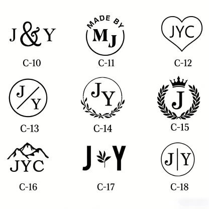 Custom Leather Branding Iron Personalized Logo Branding Stamp for Leather Custom Maker's Mark Gift for Crafter