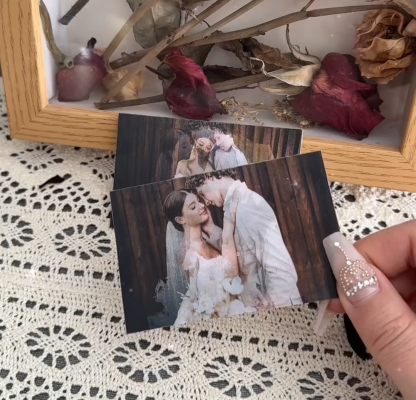 Customizable Photo & Text Changing Rainbow Card Personalized Anniversary Greeting Card