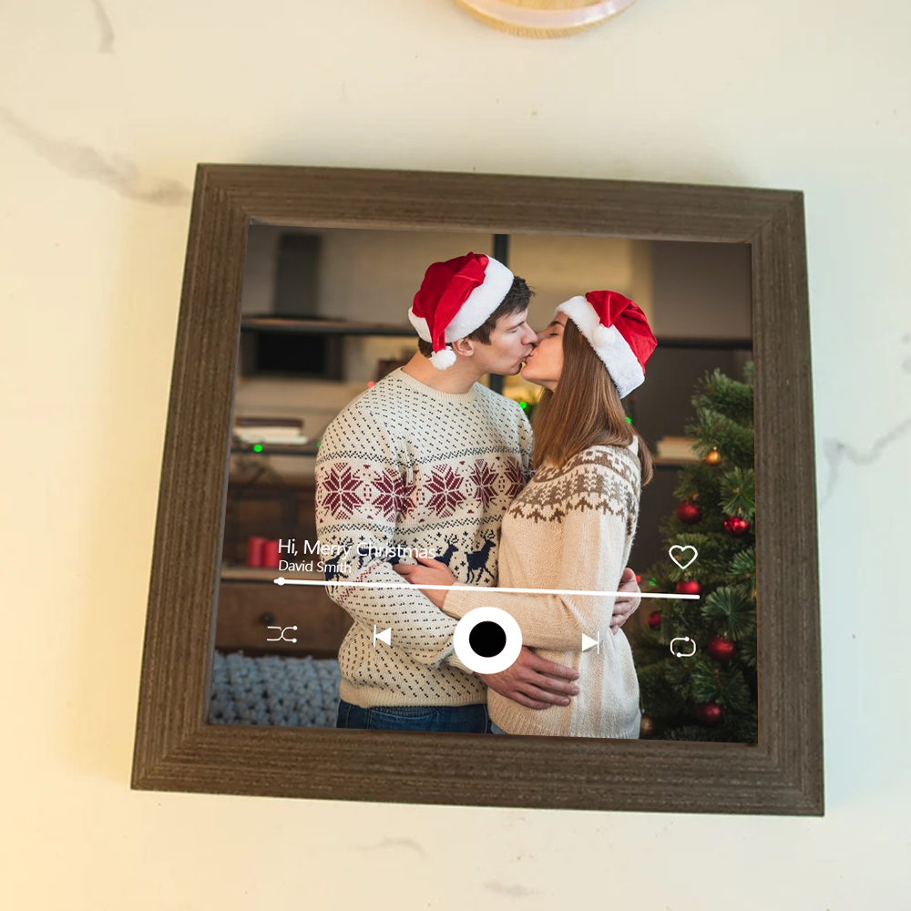 Personalized Music Photo Frame Customized with Your Song and Picture M