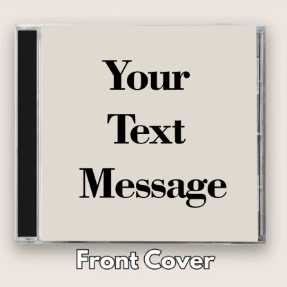 Personalized Photo CD Mixtape 12 Songs Playlist with Custom Songs Jewel Case CD Artwork Gifts