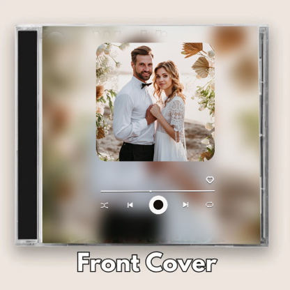 Personalized Photo CD Mixtape 12 Songs Playlist with Custom Songs Jewel Case CD Artwork Gifts
