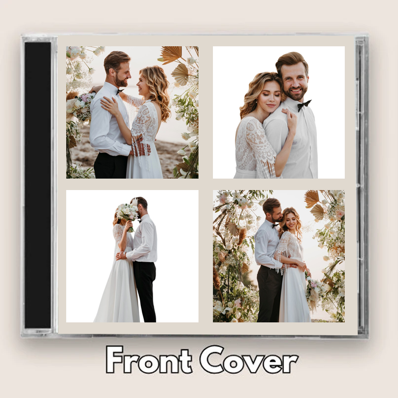 Personalized Photo CD Mixtape 12 Songs Playlist with Custom Songs Jewe