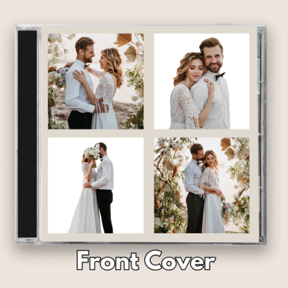 Personalized Photo CD Mixtape 12 Songs Playlist with Custom Songs Jewel Case CD Artwork Gifts