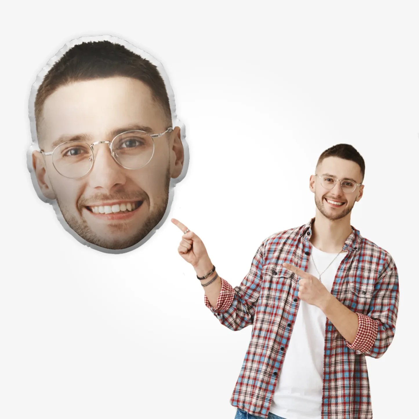 Custom Face Pillow Personalized Big Head Pillow Gift Custom Photo Pillow Human Pillow