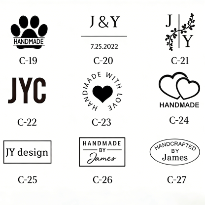 Custom Leather Branding Iron Personalized Logo Branding Stamp for Leather Custom Maker's Mark Gift for Crafter