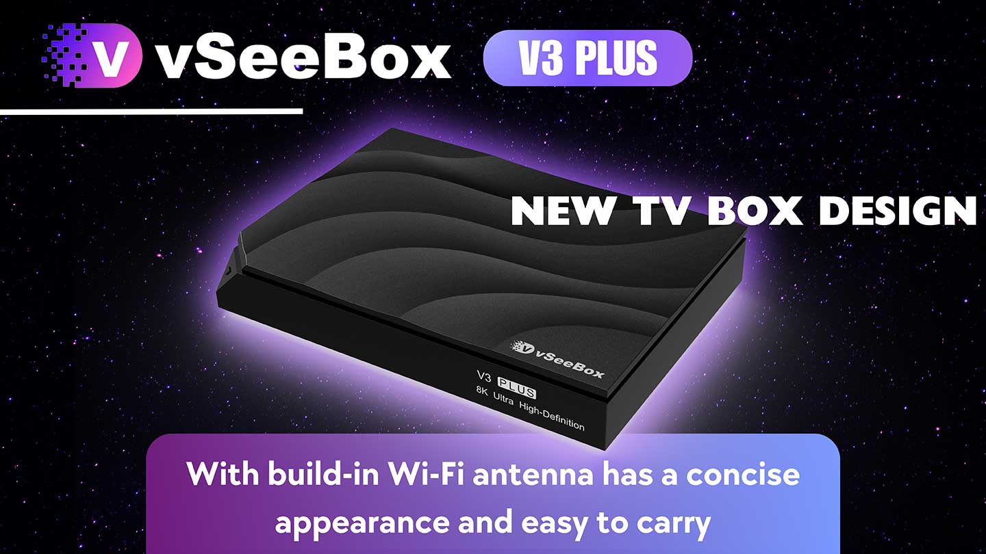 vSeeBox V3 PLus New Design