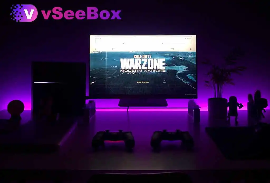 Connect vSeeBox to a variety of display: from home TVs to outdoor screens