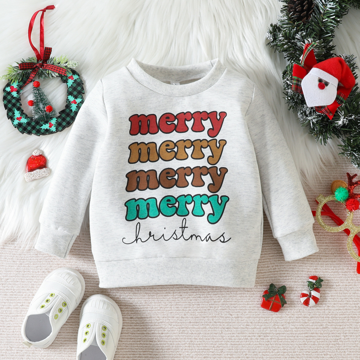 Baby Merry Christmas Top