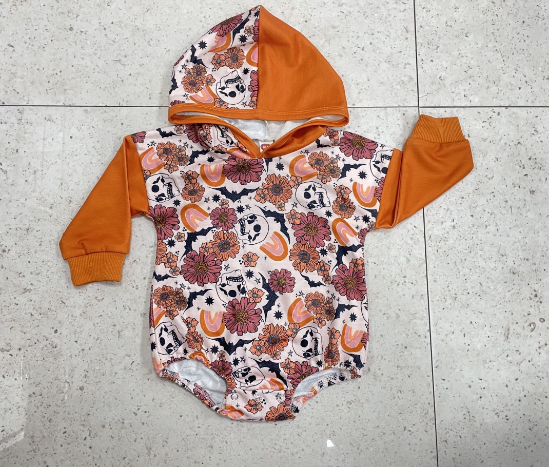 Baby Halloween Hooded Romper