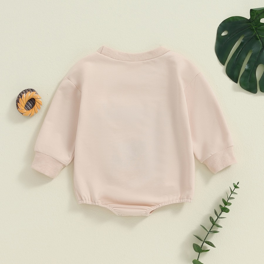 Cow embroidered long sleeve Ha clothes