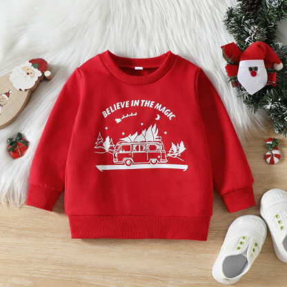 Baby Christmas Print Top