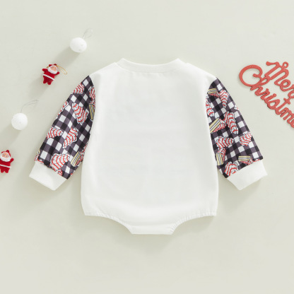 Baby Christmas Print Romper