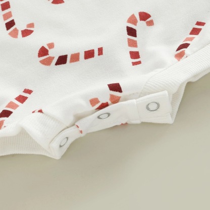 Baby Christmas Print Romper